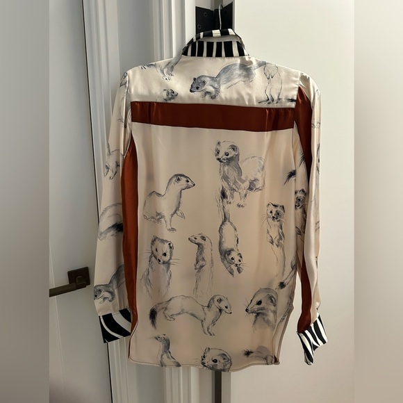 Celine Vintage Silk Shirt Blouse - Phoebe Philo Runway Winter 2015 Collection - Picture 3 of 9